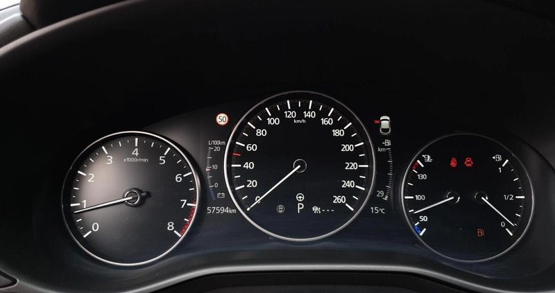 Mazda CX-30 cena 114900 przebieg: 57600, rok produkcji 2021 z Żyrardów małe 379